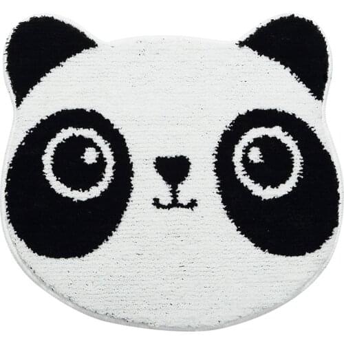 Drop Shipping panda Kitchen Floor Mat Anti-Slip Tapete Floor Mats Rugs for Kitchen Bathroom Carpet Doormat Living Room