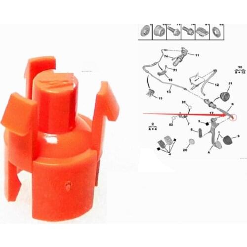 For Citroen C3/C4/C-Elysee Clutch Master Cylinder Buckle Clutch Pump Buckle For Peugeot 301/307/2008/308 Car Accessories