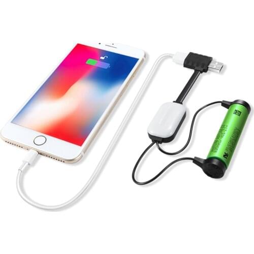 A10 18650 Battery Charger Connector For Li-ion Batteries Multifunction Magnetic USB Charger Charging Power Bank Adapter