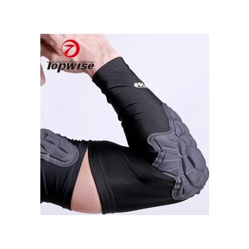 Sports Elbow Pad Support High Elastic Basketball Football Riding Padded Arm Warmers Protection Breathable Cycling Elbow Protect