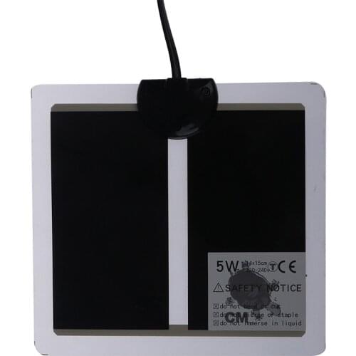 5-45W Terrarium Reptiles Heat Mat Climbing Pet Heating Warm Pads Adjustable Temperature Controller Mats Reptiles Supplies