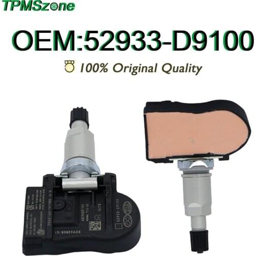 TPMS Sensor 52933-D9100 Tire Pressure Monitoring System For Hyundai ELANTRA GRANDEUR I30 IONIQ KONA Kia NIRO OPTIMA 52933D9100