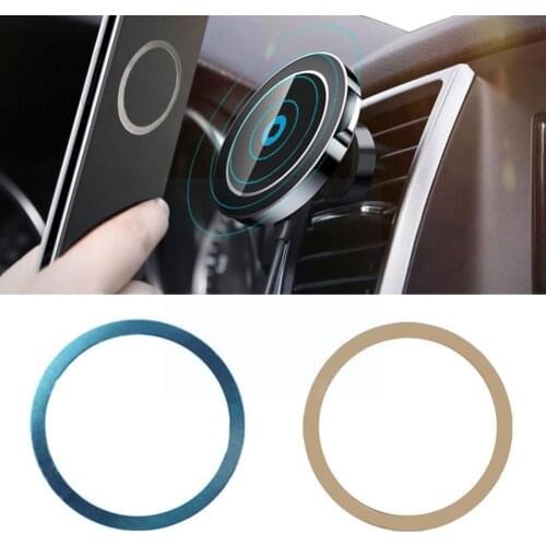 Universal Metal Sticker Ring for magsafe Wireless Car Holder Magnetic Wireless Charger Plate Charger Sheet Z9I8