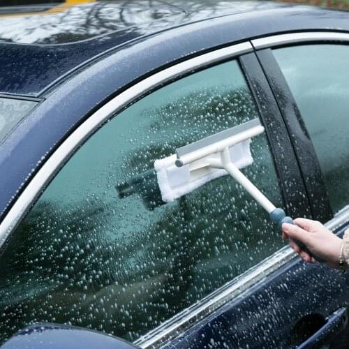 1PC Glass Cleaning Scraper Multi-purpose Household Cleaning Brushes Double-sided Window Cleaning Tools