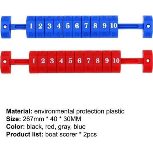 2Pcs Football Scoring Counters Durable Fine Workmanship Plastic Standard Football Table Machine Scoreboard for Gaming futbolines