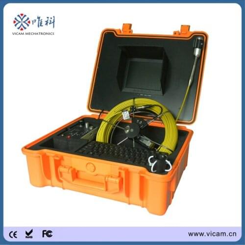 50m Sonde 512Hz transmitter 29mm auto self-leveling camera used sewer camera for sale V8-1288TC