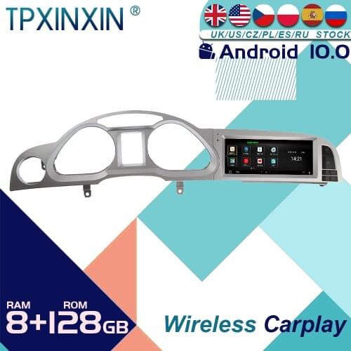 For Audi A6 2005-2009 Android 10 Car Stereo Radio with Screen Radio Player Car GPS Navigation Head Unit Carplay