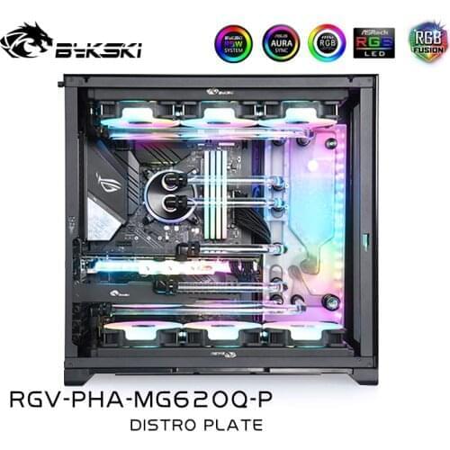 Bykski Waterway Boards For PHANTEKS MG-NE620Q Case, For Intel CPU GPU Water Block, Water Tank Reservoir, RGV-PHA-MG620Q-P