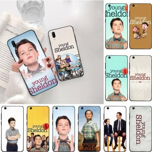CUTEWANAN Young Sheldon TV Shows Custom Photo Soft Phone Case For Vivo Y91c Y17 Y51 Y67 Y55 Y93 Y81S Y19 V17 vivos5