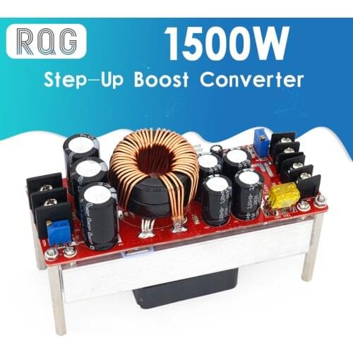 DC-DC 1500W 30A Voltage Step Up Converter Boost CC CV Power Supply Module Step Up Constant Current Module DC-DC 10-60V to 12-97V