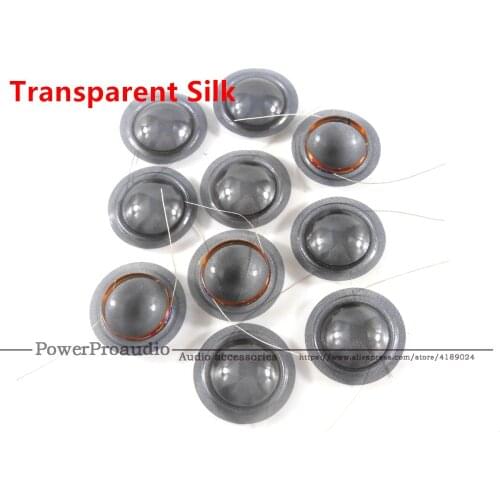10 pcs 8 ohm silk dome diaphragm Tweeters voice coil 19.4mm 20.4mm 25.5mm 28mm