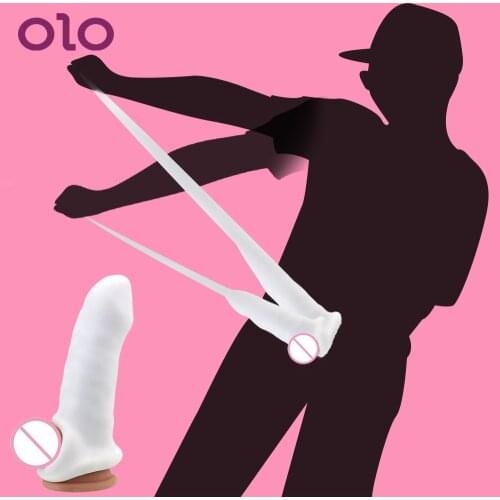 OLO Male Glans Penis Stimulation Male Masturbator Pocket Long Lasting Penis Trainer Vagina Massager Sex Toys for Men