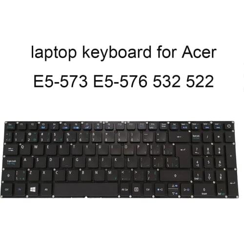Backlit keyboard E5 573 G Replacement keyboards for Acer Aspire F5 573 E5 552 532 576 CF black lapto LV5P A51BWL NKI151704K best