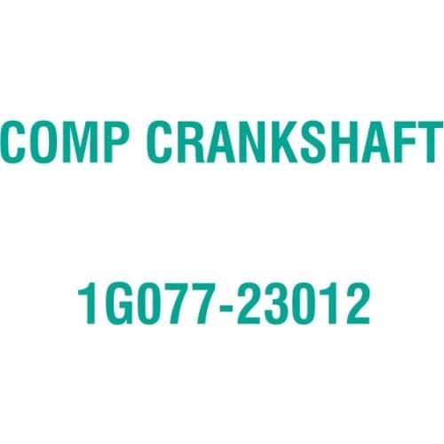 For Kubota 1G077-23012 COMP CRANKSHAFT