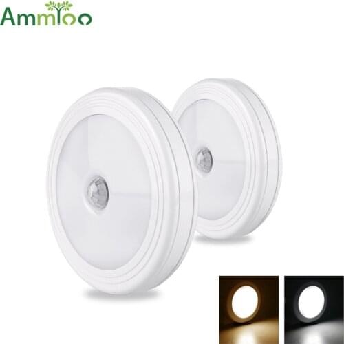 Magnetic Motion Sensor Led Emergency Light Induction Sensor Light Battery Power Under Cabinet Closet Stair Lampen Smart On/Off