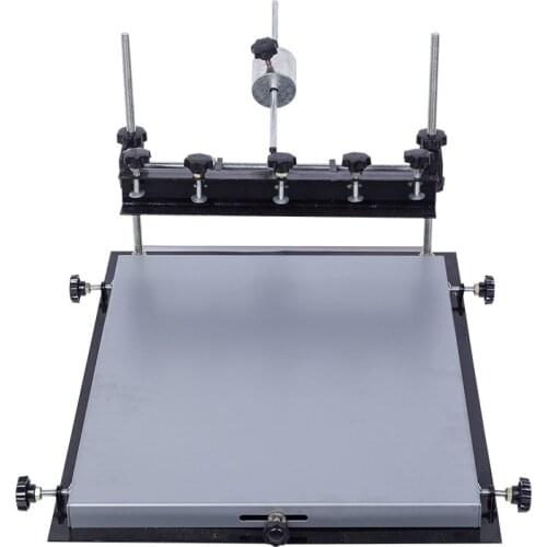 Screen Printing Machine SMT Manual Printing Pad Precision Solder Paste Screen Printer for Plane Printing