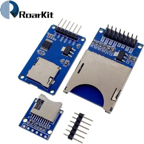 Mini Micro SD TF Card Storage Expansion Board Memory Shield Module SPI interfaces with level converter chip 5V/3.3V for Arduino