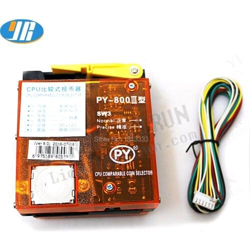 PY800III Advanced Top Entry Mechanical Coin Selector coin Acceptor for Vending machines / Arcade machines