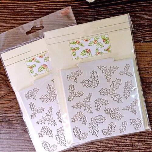 Christmas Leaf Decoration Cake Silicone Mold Fondant Chocolate Y Mould Exquisite Leaves