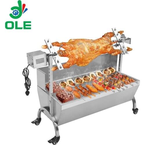 Garden Charcoal Chicken Grill Machine BBQ Lamb Grill Machine
