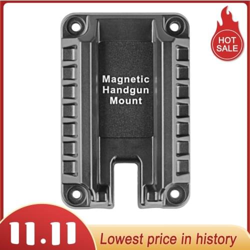 Tactical Magnetic Gun Holster Holder Gun Magnet Mount Concealed Quick Draw Loaded Fits Flat Top Handguns Hunting Hot sales