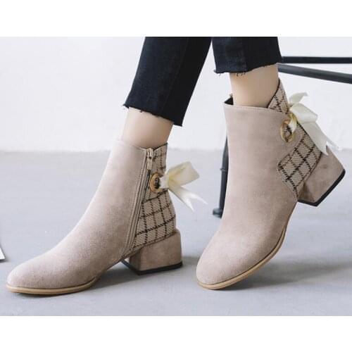 New women‘s warm classic sexy elegant fashion pu shose cancise pumps winter Soft and comfortable wedges women boots shoes