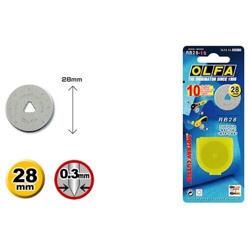 Free shipping!!!2017new sell OLFA RB-28-10 rotary cutter blade.Very good quality