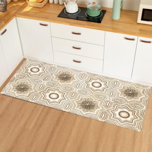 Bohemian Vintage Kitchen Mat Carpets Boho Anti-Slip Door Mat Rug Door Mats Outdoor Rugs And Carpets For Home Living Room