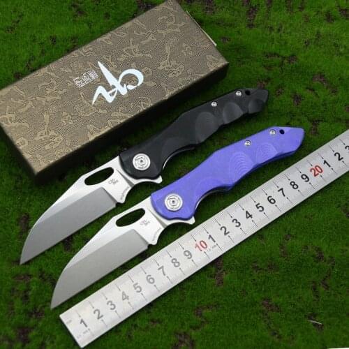 CH original nighthawk flipper folding knife D2 blade ball bearings G10 handle outdoor hunting camp survival fruit Knife EDC tool