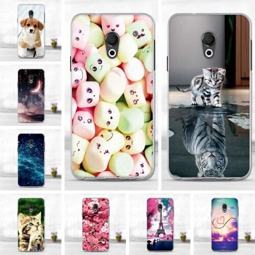 Case for Meizu 15 Lite Soft TPU Silicone Case for Meizu M15 Back Cover Coque Fundas Cute Printing For Meilan 15 Lite Capa