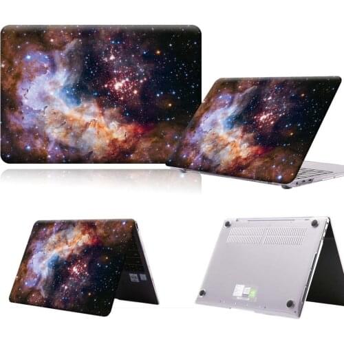 Red Brown Orange Nebula Laptop Case For Huawei MateBook 13/13 AMD Ryzen/14/D14/D15/X 2020/X Pro/Pro 16.1/Honor MagicBook 14/15