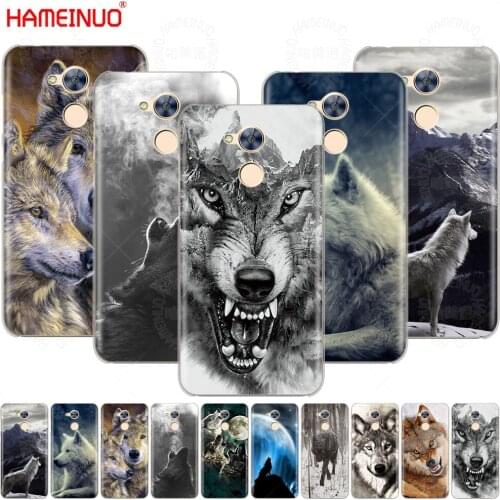 Wolf animal Cover phone Case for Huawei Honor 10 V10 4A 5A 6A 7A 6C 6X 7X 8 9 LITE