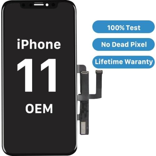 For iPhone 11 OLED Display Screen Digitizer Assembly Replacement For iPhone 11 Pro Max With 3D Touch Grade AAA With Tools