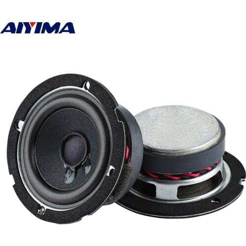 AIYIMA 2Pcs 2.25 Inch Full Range Speaker 8 Ohm 10W Bluetooth Speaker For Multimedia Home Audio