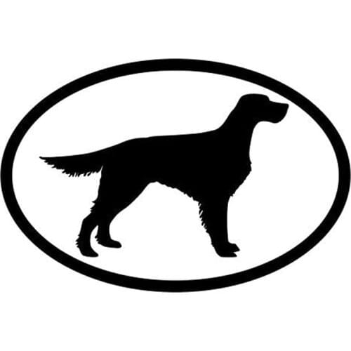 15.2*10.2CM GORDON SETTER Classic Funny Body Decoration Car Sticker Fashion Car Styling Decals for Renault Stickers