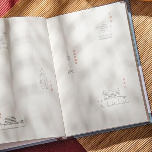 Hand Ledger Retro Chinese Style Book Simple Literary Exquisite Student Antiquity Net Celebrity Hand Book