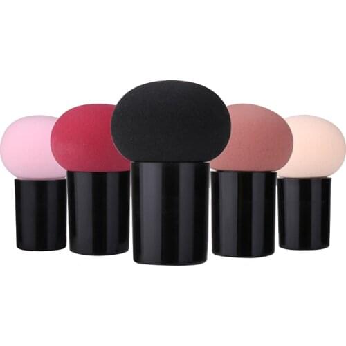 XINRANHUI Mushroom Shape Cosmetic Puff Sponge Makeup Puff Foundation Powder Liquid Cream Sponge Smooth Beauty Tools