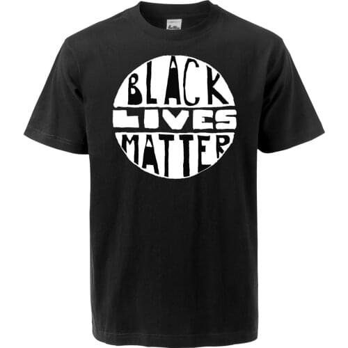 Black Lives Matter I Can't Breathe George Floyd Artwork T-shirt Men Cotton Short Sleeve Tshirts Tops Tees Shirt Summer Clothes