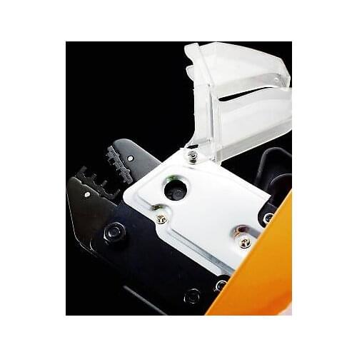 Set Kit Pneumatic Air Drive Terminal Crimping Crimper Plier With 15 Sets of Dies