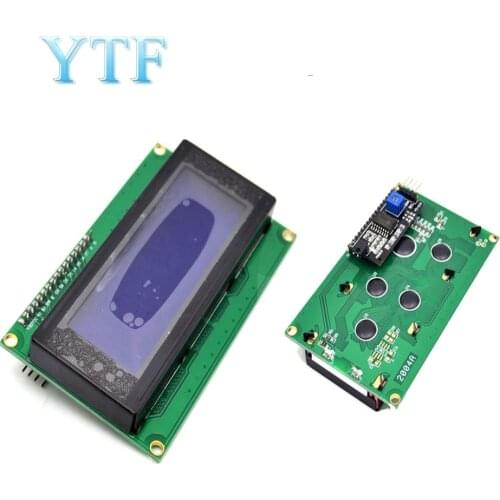 New Electric Unit High quality IIC/I2C/TWI 2004 204 20X4 Character LCD Module Display For Blue Serial 60mmX99mm