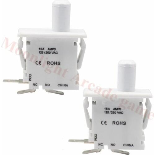 3pin White door switch Cheat interlock function door closing switch pull to lock switch pull push door switch with short handle