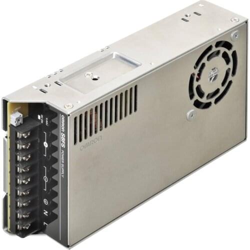 S8FS-C35024 Power supply, 350 W, 100-240 VAC input, 24 VDC, 14.6 A output, Upper terminal