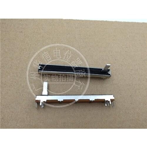 5pcs SL6021G A10K 75MM mixer double potentiometer / 75MM handle length 15MM signal amplifier potentiometer