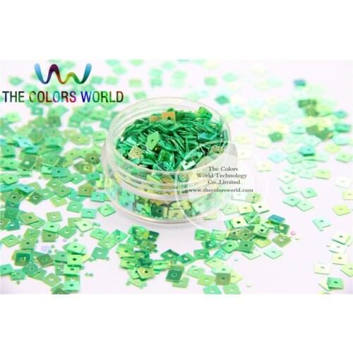 SSJ4-7 Amazing Glitter Sequins Square shape sequins for nail Art or DIY decoration