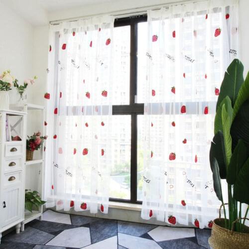 Tounw Curtains In The Nursery At The Window