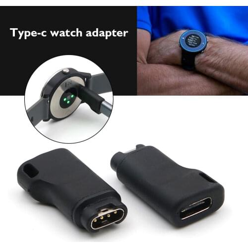 Type-c USB Charger Adapter Head Data Cord Cable for Garmin Fenix 5 5X 5S 6 6X PRO Watch 5V 1A for Active Fenix 6/6X ProSolar/6S