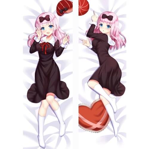High Quality Anime Kaguya-Sama: Love Is War Hayasaka Ai Dakimakura Hugging Body Pillow Case Pillow Cover