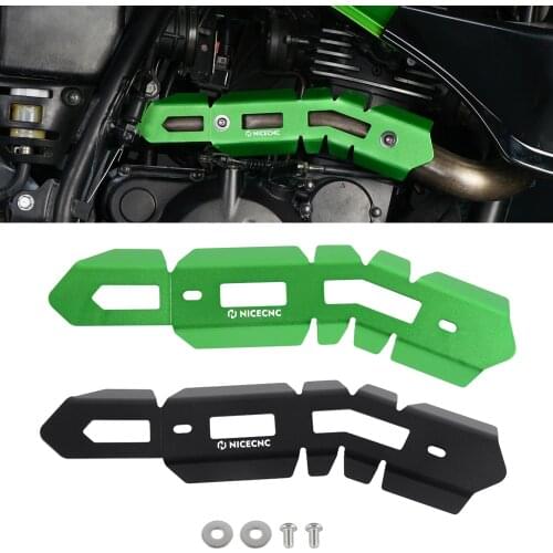 Exhaust Heat Shield Muffler Protector Cover For Kawasaki KLR650 KLR 650 2008-2018 2009 2010 2011 2012 Exhaust Header Pipe Guard
