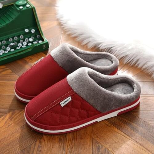 2021 Women Men Winter Slippers House Soft Sole Slip On Fluffy Warm Casual Unisex Ladies and mens Indoor Bedroom Fur Big Shoes