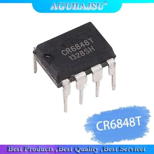 10PCS CR6848T DIP-8 CR6848 DIP 6848T DIP8 new and original IC
